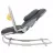 Качели Premaman Balansoar cu jucarii Premaman Comfy Gri