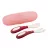 Set tacâmuri pentru copii Premaman Set 2 tacamuri in cutie Premaman Roz