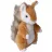 Игрушка Premaman Premaman Jucarie de plus Veverita Maro, 25 cm