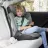 Scaun auto pentru copii Premaman Scaun auto cu isofix pliabil Premaman i-Size Rider Gri, 100-150 cm