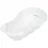Cadita pentru copii Ceba Baby Cadita Babycare Alba, 84 cm