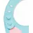 Слюнявчик Skip Hop Bavetica de silicon Fold & Go Skip Hop Zoo Unicorn