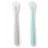 Набор детских столовых приборов Skip Hop Set 2 lingurite Skip Hop Easy Feed Gri/Turcoaz