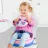 Baveta Skip Hop Bavetica de silicon Fold & Go Skip Hop Zoo Fluture