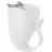 Cana pentru clatit Skip Hop Recipient de clatire pentru baie Skip Hop Moby alb