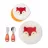 Set de masa Skip Hop Set pentru pranz Skip Hop Zoo Vulpe