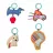 Игровой коврик Skip Hop Salteluta de activitati interactiva Skip Hop Vibrant Village