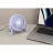 Вентилятор Cellular Line Ventilator Cellularline Desk Breeze, Violet