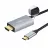 Кабель видео Choetech Adaptor USB Choetech XCH-M180, USB Type-C (F) - HDMI (F), 1,8m, Argintiu