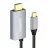 Кабель видео Choetech Adaptor USB Choetech XCH-M180, USB Type-C (F) - HDMI (F), 1,8m, Argintiu