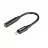 Cablu audio Boya Audio Adaptor Boya BY-K3, Lightning - 3.5 mm, 0,06m, Negru