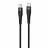Cablu Proove Cablu Type-C (Type-C), Proove Light Silicone Plus 60W (1m),Black