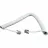 Кабель Cablexpert Cablu spiralat al receptorului telefonic Cablexpert TC4P4CS-2M, Alb