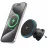Carholder Proove Car Mount With Wireless Charger Proove Graphite Circle Qi2 15W, Black