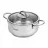 Cratita cu capac Ardesto Cratiță Ardesto AR0730S, 3L, 20cm, Oțel inoxidabil