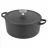 Кастрюля с крышкой RESTO Cratiță Royal Van Kampen en Begee Cast, 3,3L, 22cm, Iron Black