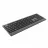 Tastatura fara fir GEMBIRD Keyboard Gembird KB-MCH-06-CYRL, Slimline, Chocolate type, 1.8m, USB-A + C, EN/RU, Black