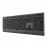 Tastatura fara fir GEMBIRD Keyboard Gembird KB-MCH-06-CYRL, Slimline, Chocolate type, 1.8m, USB-A + C, EN/RU, Black