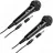 Microfon THOMSON Microfon Karaoke Thomson M135D, Cu fir, Negru