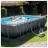Bazin cu cadru metalic INTEX Piscină cu cadru metalic Intex 26364, 31805L, Antracit