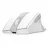 Tastatura fara fir A4TECH Wireless Mouse A4Tech FG35CS Plus, Fstyler 2.4G Rechargeable With Silent Button , White