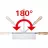 Fierastrau de gradina Wolfcraft Wolfcraft Ferastrau de mana cu maner curbat  Wolfcraft 6925000