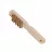 Perie de curatat Wolfcraft Wolfcraft Perie de mana din sarma de alama cu 3 randuri 200mm Wolfcraft 2725000