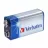 Baterie VERBATIM 49924 Alcaline Battery 9V,  1pcs