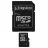 Card de memorie KINGSTON SDC4/8GB MicroSD 8GB Class 4, SD adapter 