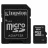 Card de memorie KINGSTON SDC4/8GB, MicroSD 8GB, Class 4,  SD adapter