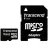 Card de memorie TRANSCEND TS16GUSDHC4, MicroSD 16GB, Class 4,  SD adapter