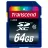 Card de memorie TRANSCEND TS64GSDXC10, SDXC 64GB, Class 10,  200X