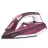 Fier de calcat VITEK VT-1215, 2400 W, 35 g/min, 140 g/min, 320 ml, Talpa Ceramic UltraCare, Bordo, Alb