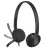 Casti cu fir si microfon LOGITECH H340, USB