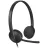 Casti cu fir si microfon LOGITECH H340, USB