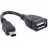 Cablu USB Cablexpert A-OTG-AFBM-002, OTG,   Mini B - AF, 15 cm