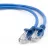 Patchcord GEMBIRD 0.25m,  Blue,  PP12-0.25M/B,  Cat.5E, UTP