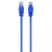 Patchcord GEMBIRD 0.25M,  BLUE,  PP12-0.25M/B,  CAT.5E, UTP