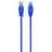 Patchcord GEMBIRD 1 M,  BLUE,  PP12-1M/B,  CAT.5E, UTP