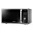 Cuptor cu microunde Samsung MG23F302TAS/BW, 23 l, 800 W, Inox, Negru