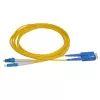 Патчкорд  APC Fiber optic patch cords,  singlemode duplex core SC-LC  3M 