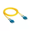 Патчкорд  APC Fiber optic patch cords, singlemode duplex core SC-SC 3M 