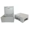   Hipro Box for plinths, 100 pair, installed 10 pair back mount plat 