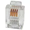 Conector  GEMBIRD Plug RJ-12,  MP-6P4C modular plug (3u) 100 pcs