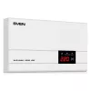 Stabilizer Voltage SVEN AVR SLIM-1000 LCD,  1000VA /800W,  Automatic Voltage Regulator,  1x Schuko outlets,  Input voltage: 140-260V,  Output voltage: 220V ±10%,  digital indicators of input and output voltage on the front panel 