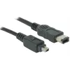 Cablu FireWire  _ UC5002 6P-4P,  1, 8M,  Black