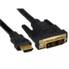 Cablu video HDMI-DVI   GEMBIRD CC-HDMI-DVI-15 male-male,  4.5m