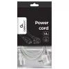 Cablu de alimentare  F PC-186W-VDE 1.8m