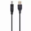 Cablu AM, BM,  USB2.0 GEMBIRD CCP-USB2-AMBM-6 1.8 m,  Black