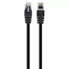 Patchcord UTP Cablexpert PP12-0.25M/BK 0.25m